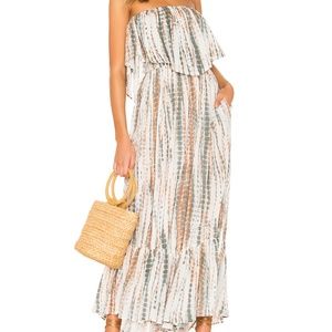 Free People Summer Vibes Tube Jumpsuit